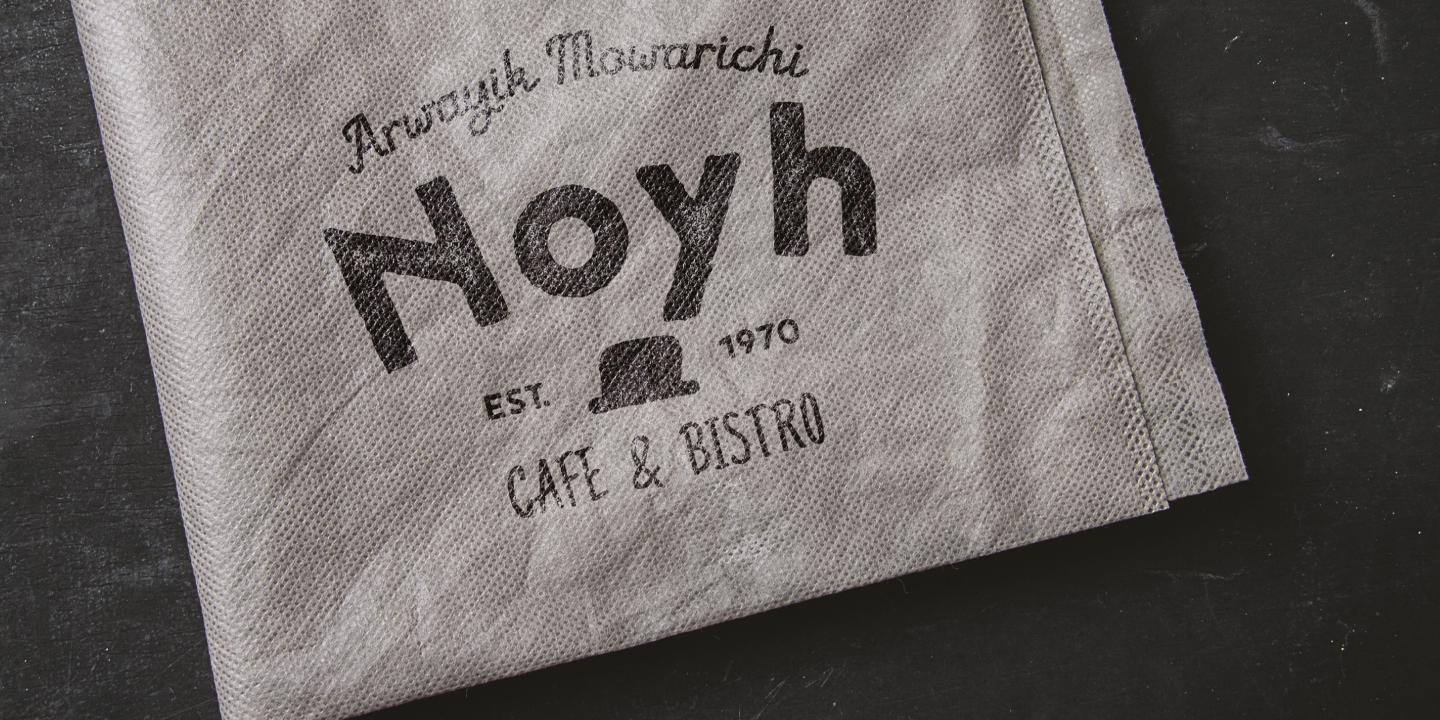 Noyh A Hand Pattern Font preview
